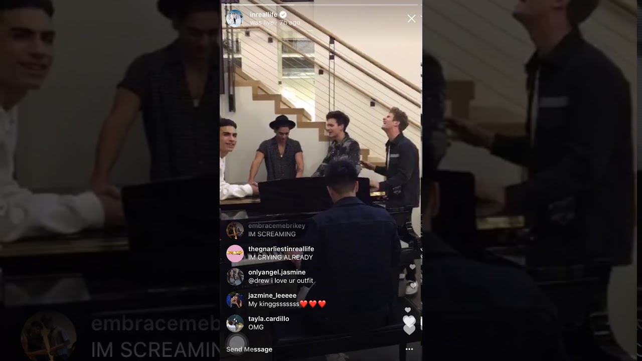 In Real Life Instagram Live (08.31.17)