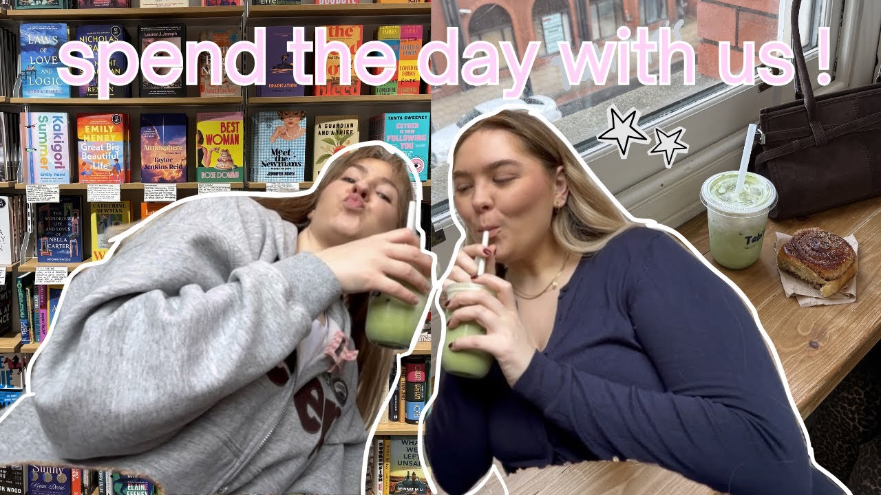 bestie day!!!!!💘(book shopping, pottery painting, matcha + yaps!!) ⭐️ *daily vlog*
