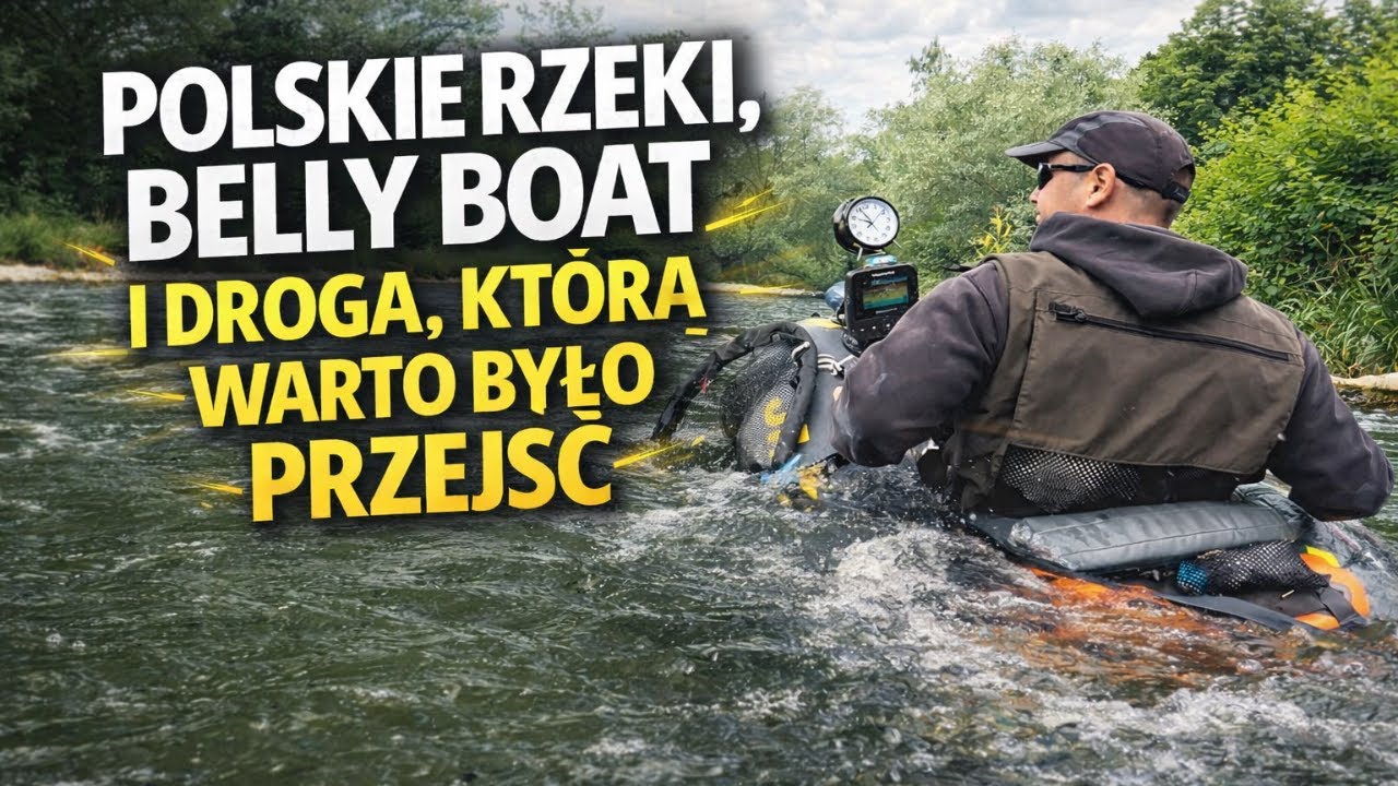 Polskie rzeki oczami wędkarza – to, co daje belly boat