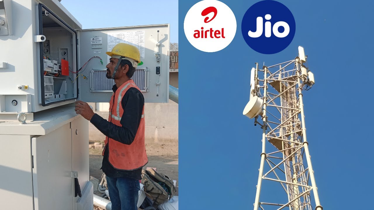 mobile tower installation video 🗼indus tower installation process|earn money 🤑💰