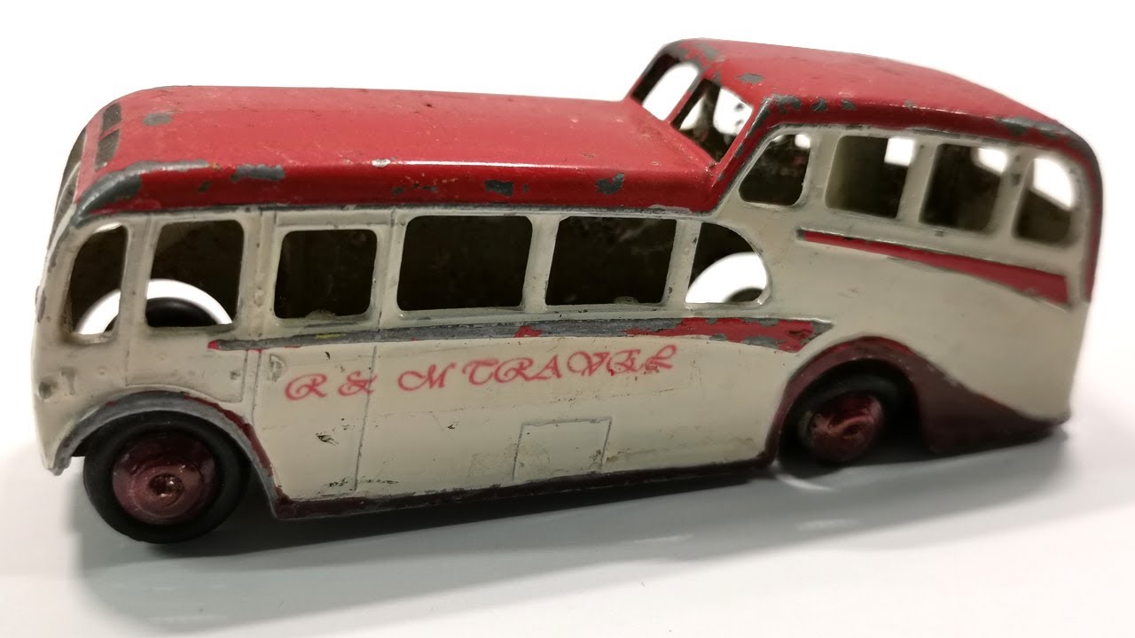 Dinky восстанавливает вагон наблюдения № 29F. Игрушечная литая модель. 1950.