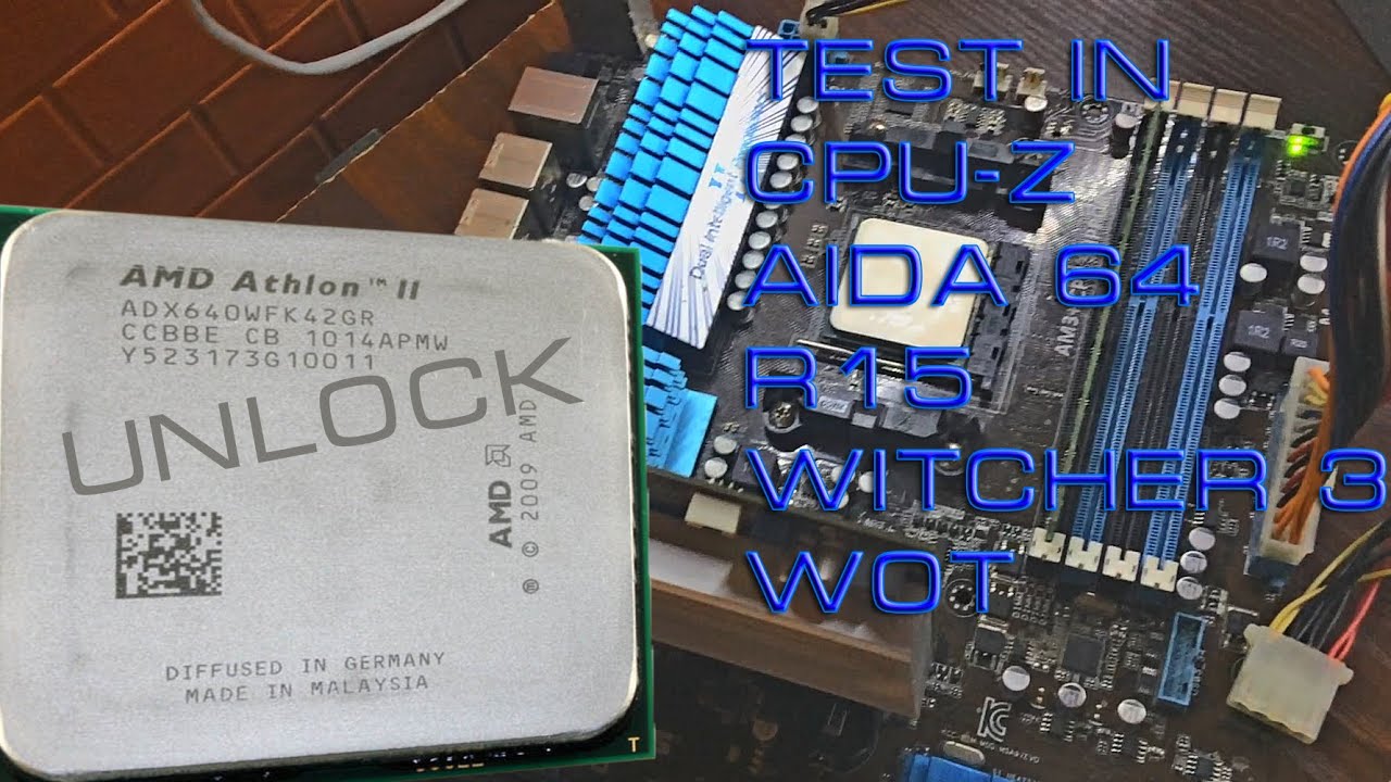Test Phenom II x5 1405T, unlock athlon II x4 640