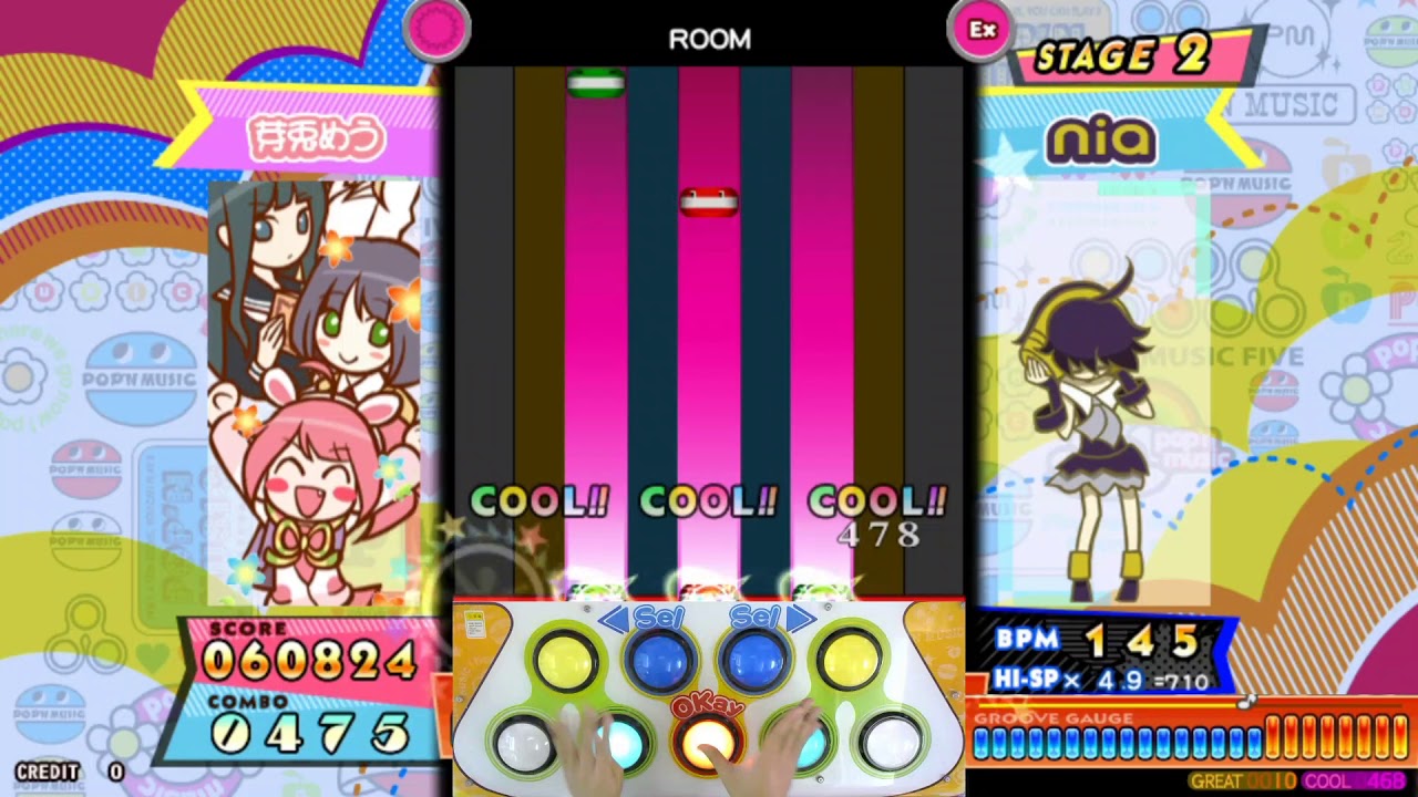 [pop'n music peace] ROOM EX PERFECT
