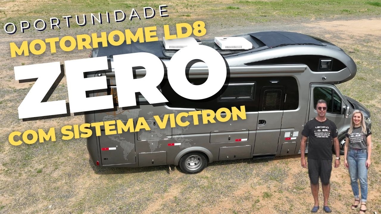 Motorhome LD8 à Venda Com Automação Alexa