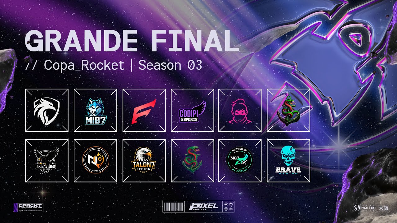 GRANDE FINAL COPA ROCKET SEASON 3 - FREE FIRE AO VIVO
