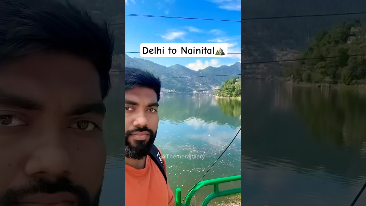 Day-75/365 Delhi to Nainital🏔️ by Bus| Budget me Hill Station Trip