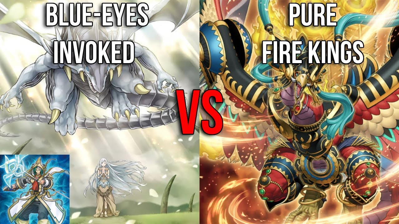 Live Yu-Gi-Oh Locals || Blue-Eyes Invoked VS Pure Fire kings