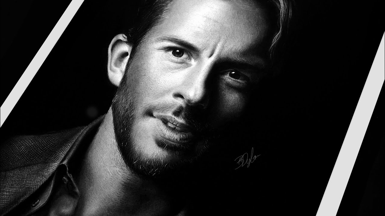 Jonathan Bailey - Pencil Drawing Timelapse by Brandon Dylann - Piano Instrumental