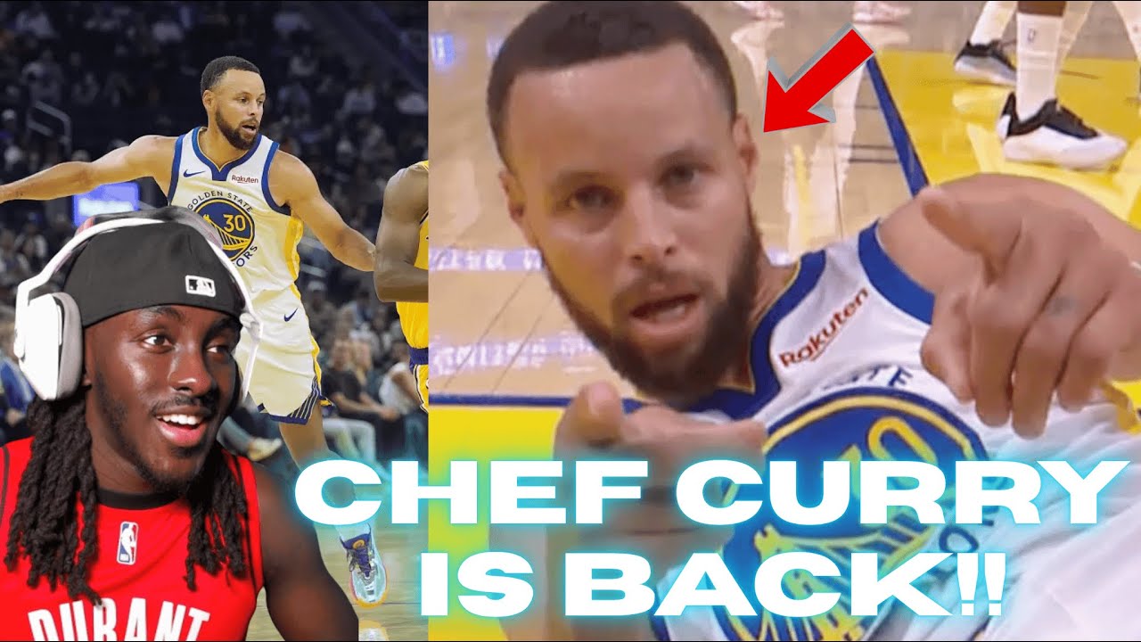 Warriors Vs Lakers Reaction (Curry + Moody = Cheat Code)