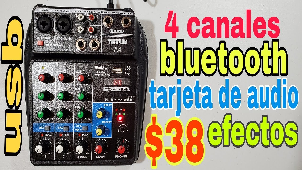 MIXER ECONOMICO CON TREMENDAS FUNCIONES ( unboxing )