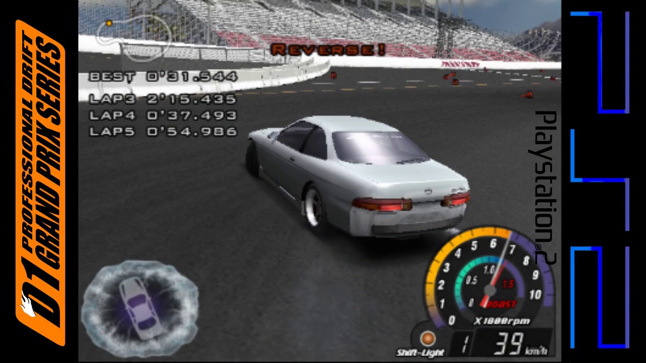 D1 Professional Drift Grand Prix Series Playstation 2 D1GP