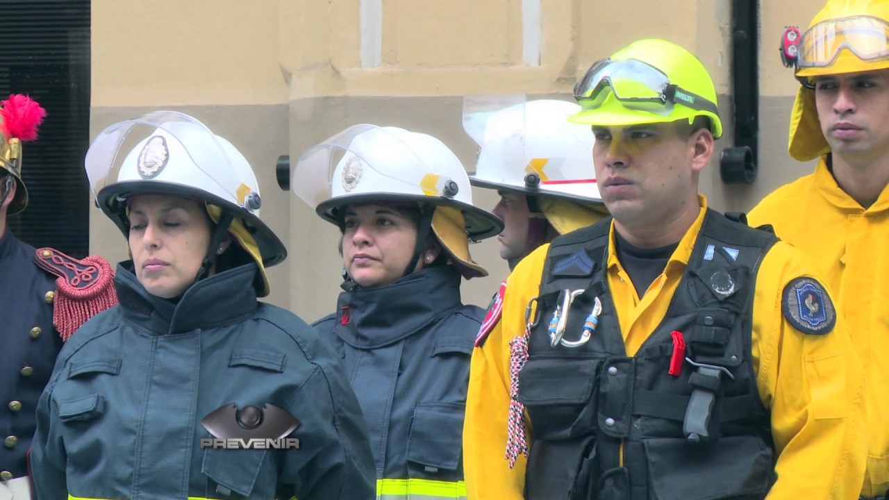 Prevenir TV. Homenaje a los bomberos caídos en la tragedia de Barracas.