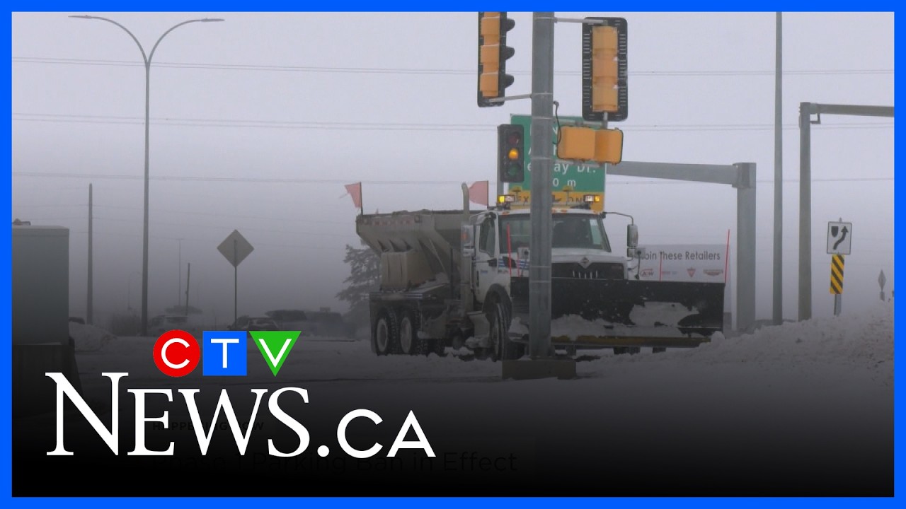 Parking ban now in effect in Edmonton