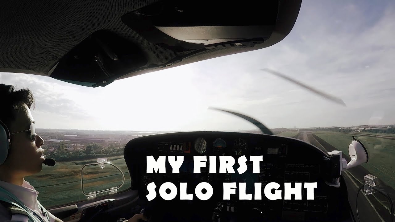 My First Solo Flight  |  Asia Aeronautical Training Academy