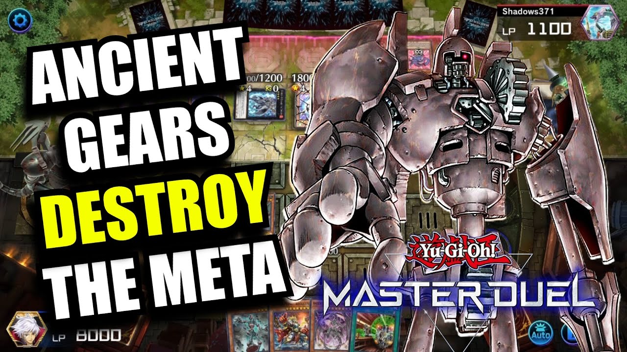 Ancient Gears DESTROY The Meta in Yu-Gi-Oh! Master Duel - Ancient Gear Duels!