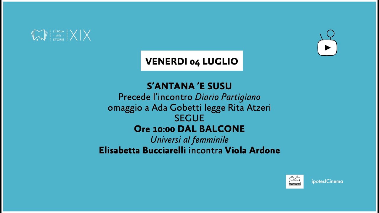 Elisabetta Bucciarelli incontra Viola Ardone - Isola delle Storie 2025