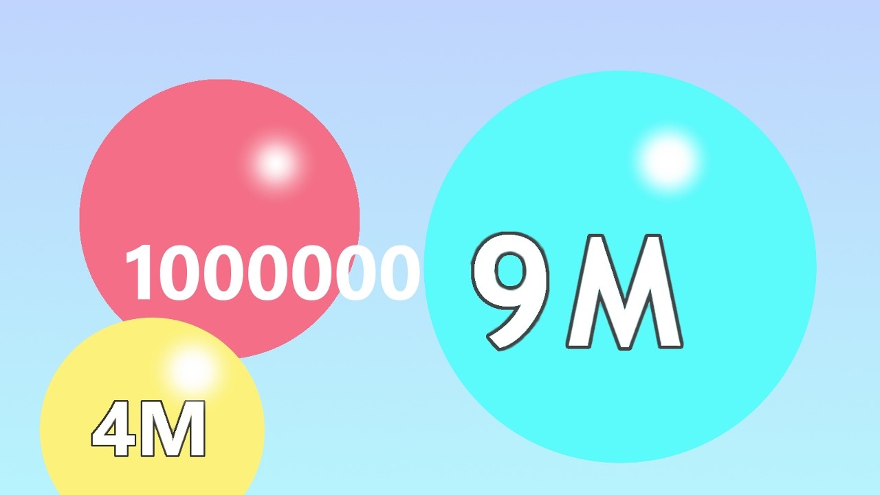 MELTY BUBBLE &mdash; GIANT 9 MILLION 