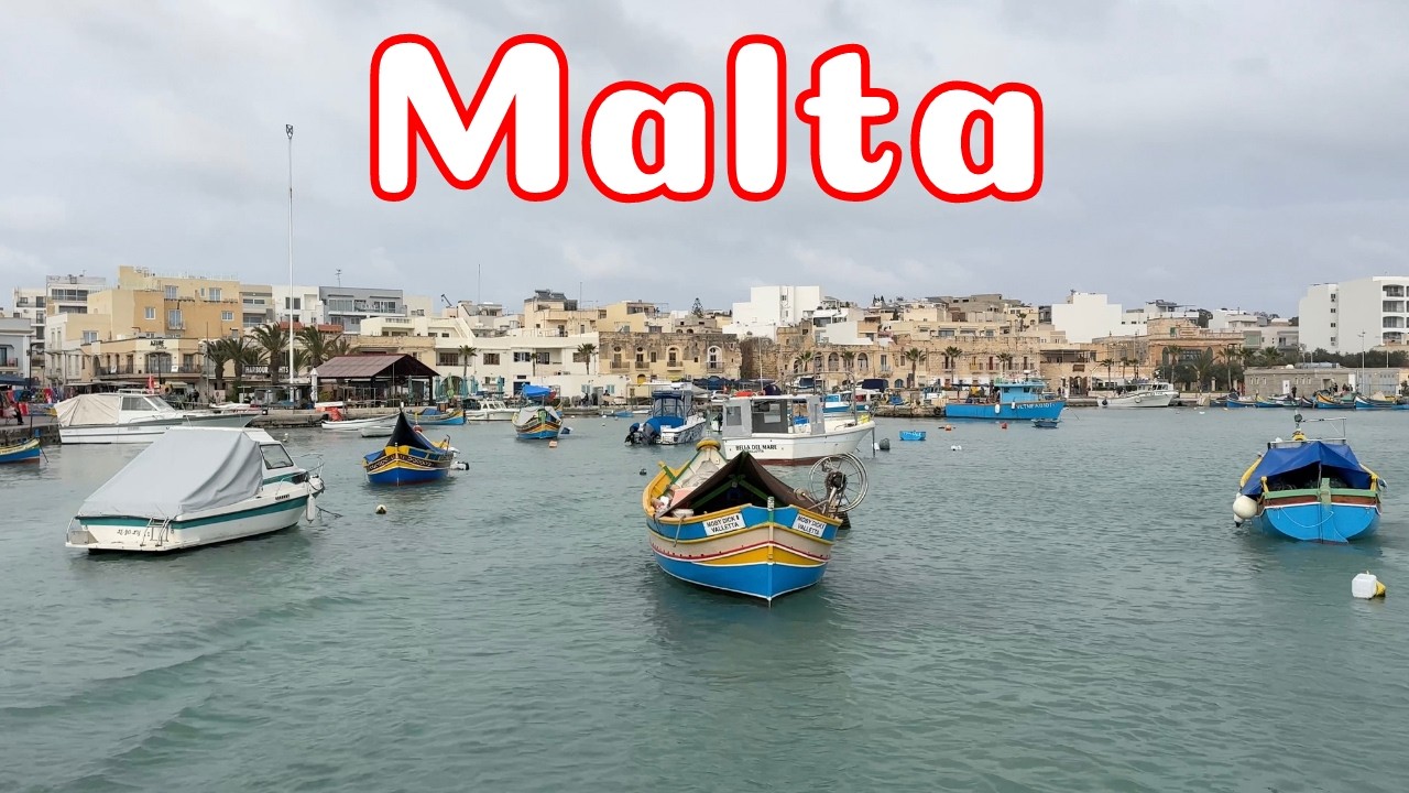 Cinematic Malta 🇲🇹 | Beautiful Scenes from Malta & Gozo (4K Travel Film)