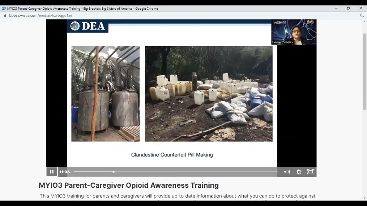 MYIO3 Parent-Caregiver Opioid Awareness Training