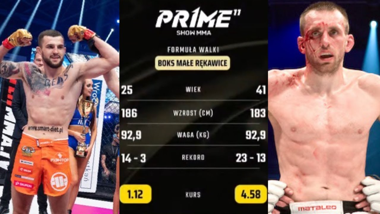 Cała walka Cezary Oleksiejczuk vs Marcin Naruszczka. Marcin nie podołał!!!