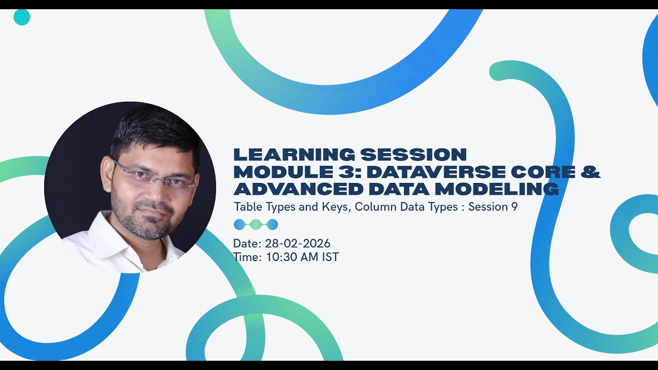 Master Dataverse Data Modeling 🔥 Tables, Keys & Column Types Explained | Live D365 CRM Session