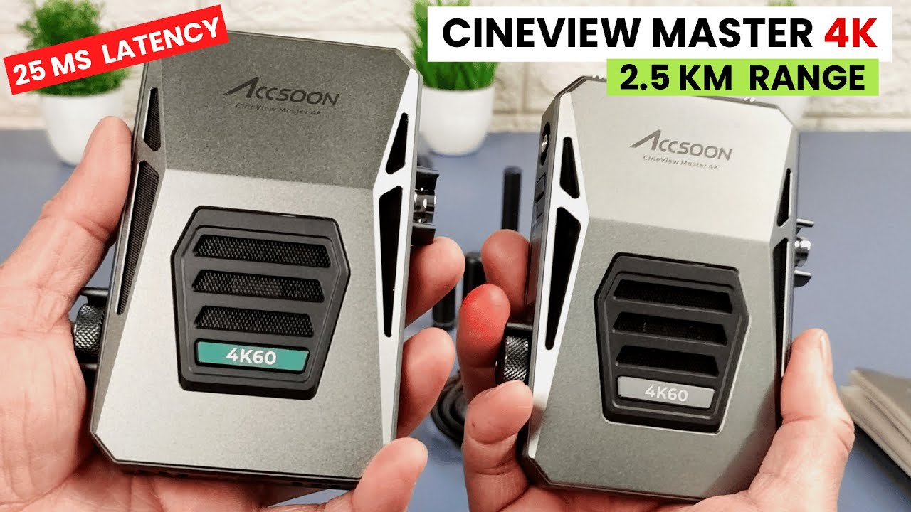 Best 4K Wireless Video System With 2.5 KM Range | Accsoon CineView Master 4k | Unboxing | Review