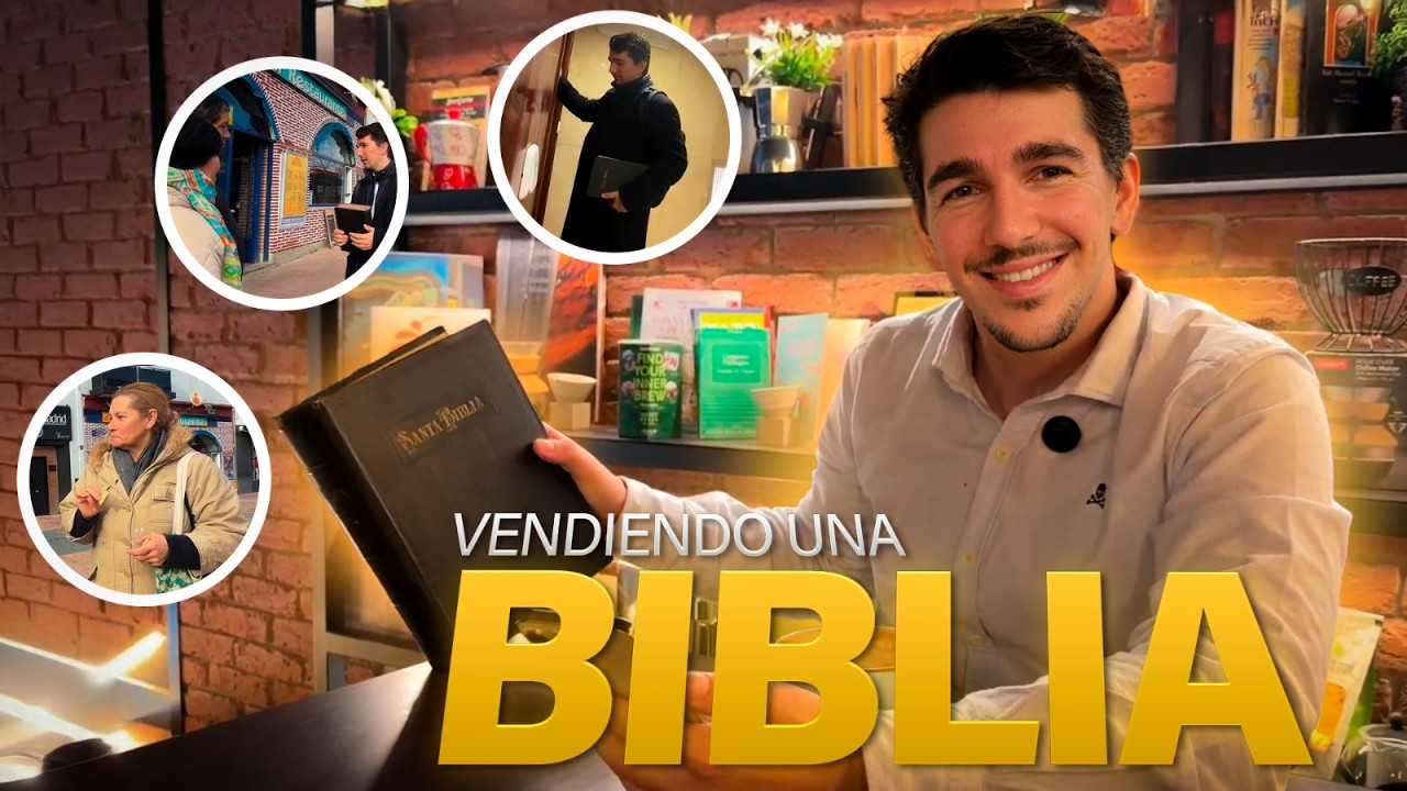 Salgo a la calle a vender una Biblia en frío