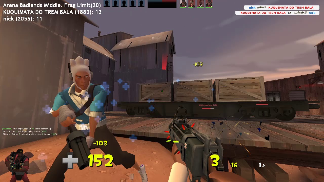 TF2 - MGE - DEMO vs SCOUT #savetf2