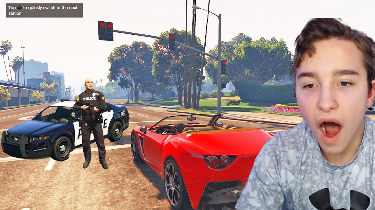 Играю в GTA 5, не нарушая НИКАКИХ законов!