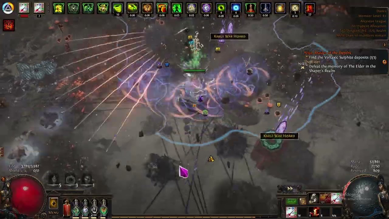 3.22 PoE Tornado Shot Deadeye Showcase - No Omni