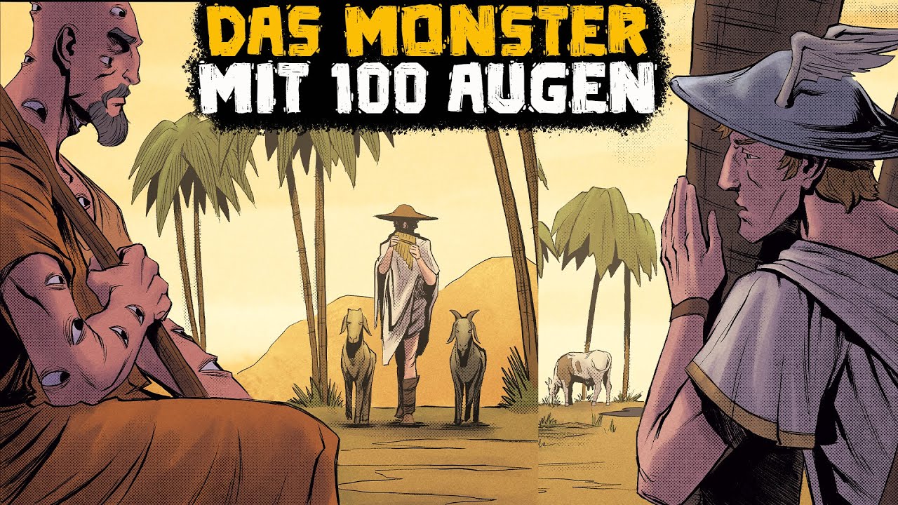 Hermes und Argos, das Hundertäugige Ungeheuer - Griechischen Mythologie