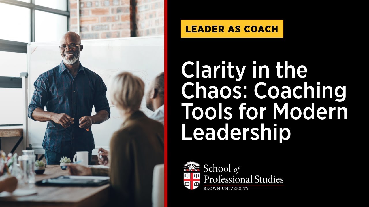 Leader as Coach Webinar | Clarity in the Chaos: Coaching Tools for Modern Leadership | July 23, 2025