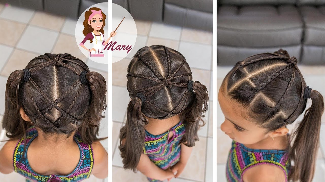 COLETAS CON TRENZAS CRUZADAS