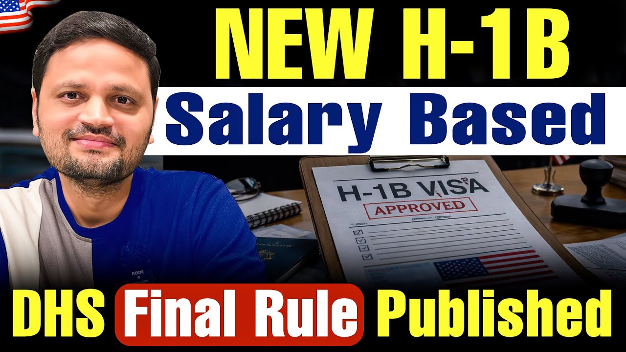 NEW H-1B Lottery Salary-Based - DHS Final Rule Published & Who It Impacts? (தமிழில்)