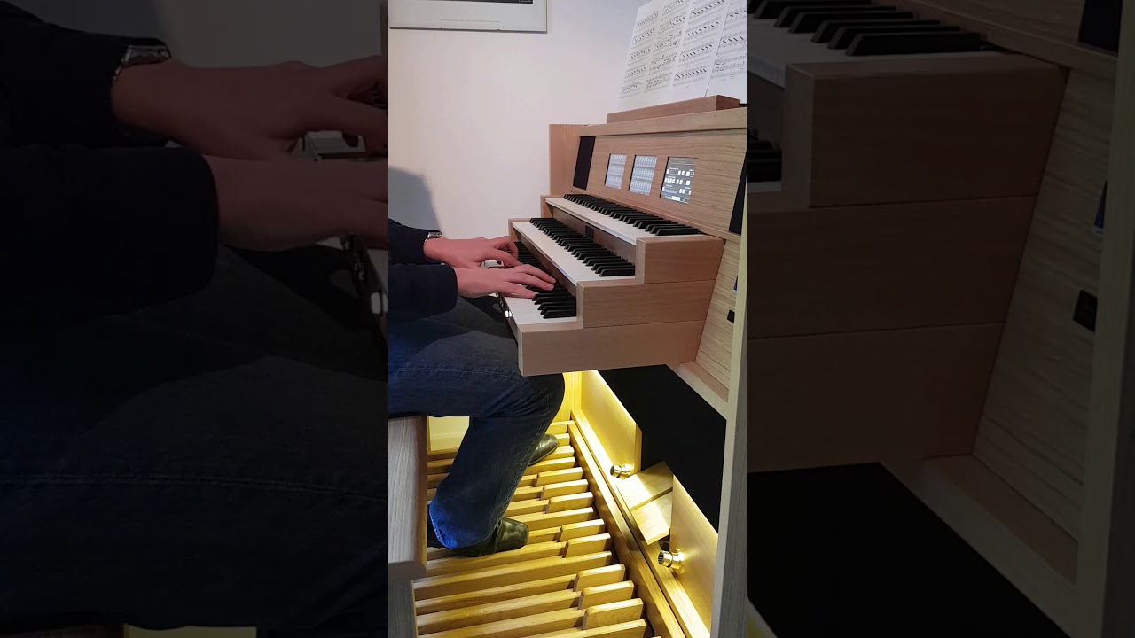 Gabriel Pierné - Prélude op.29/1 - Dudelange organ (Hauptwerk)