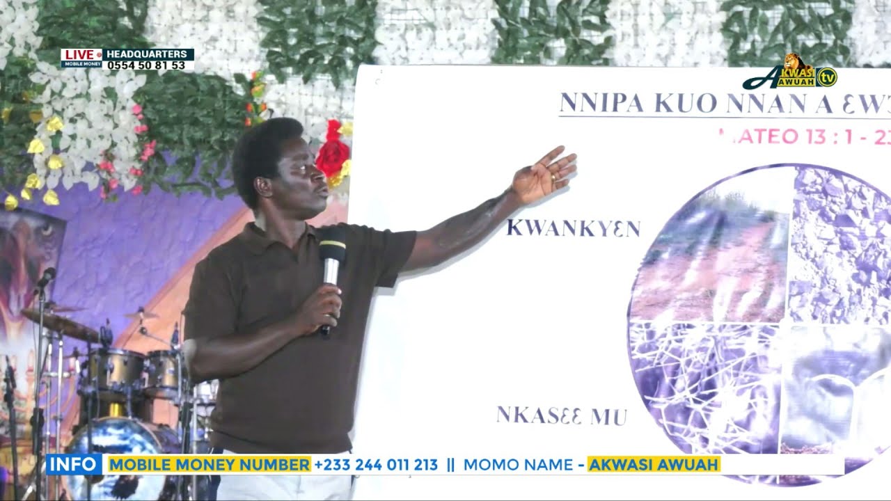 MONDAY BIBLE TEACHINGS @HEADQUARTERS ON 29TH SEPT 2025 BY EVANG. AKWASI AWUAH(2025 OFFICIAL VIDEO)