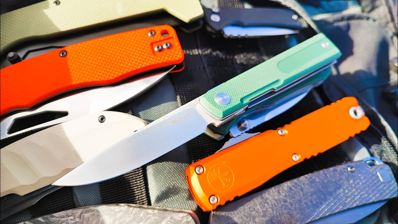 Красавец! Нож складной Ruike D712-G зел. #edc #fishing #tactical #unboxing #hunting #survival #knife