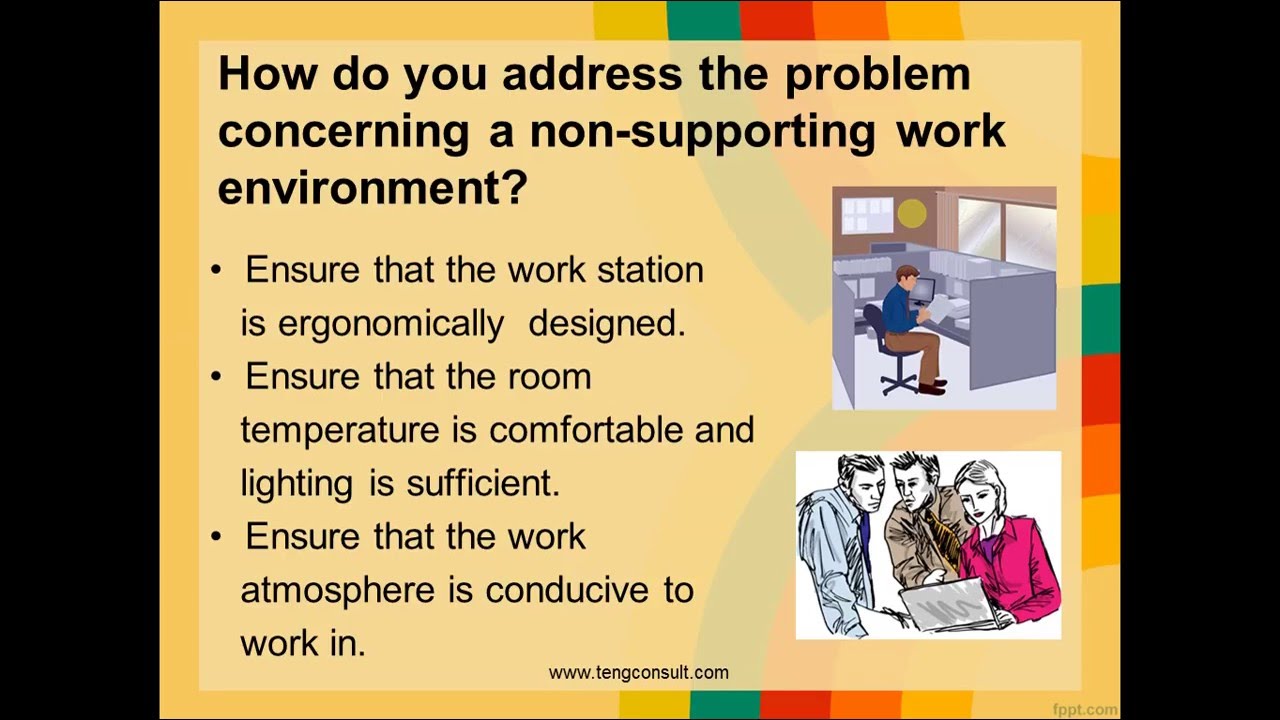 How to Solve Poor Work performance