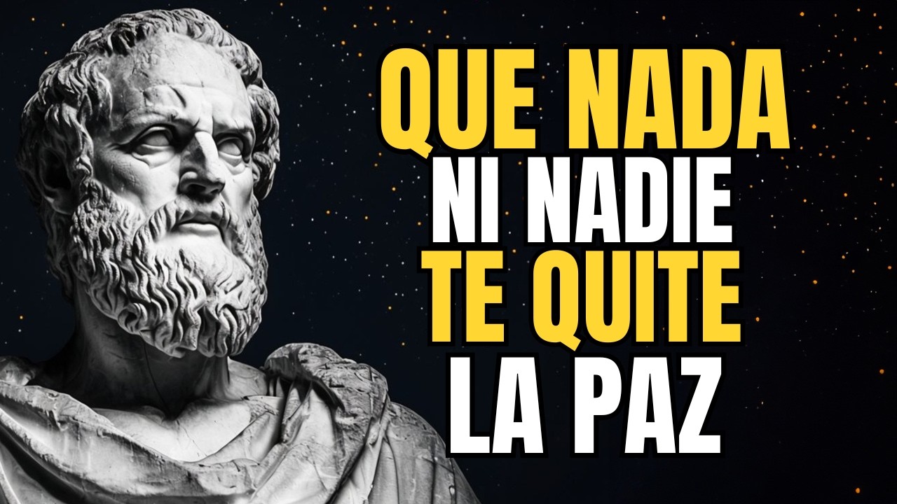 5 Consejos estoicos esenciales para que tengas paz | Filosofía Estoica