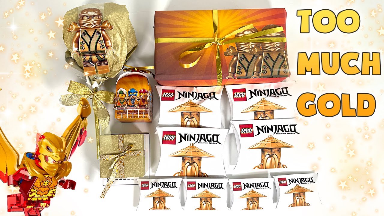 Mystery LEGO Ninjago | Too Much GOLD | DIY & Craft