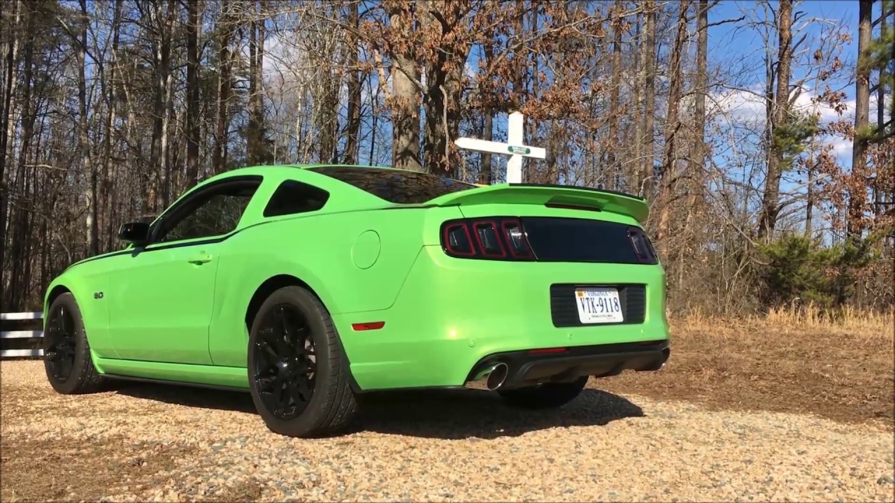 2014 Mustang GT 5.0L Borla S Type Axleback Exhaust