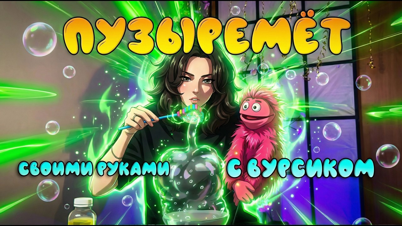 ПУЗЫРЕМЁТ СВОИМИ РУКАМИ С ВУРСИКОМ