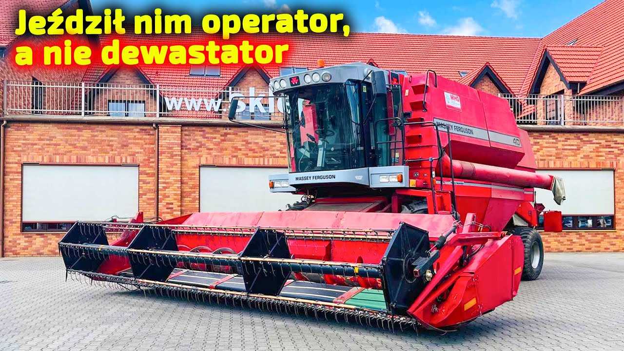 Поляки переделали датский комбайн👉 продается MF 40 идеальное состояние