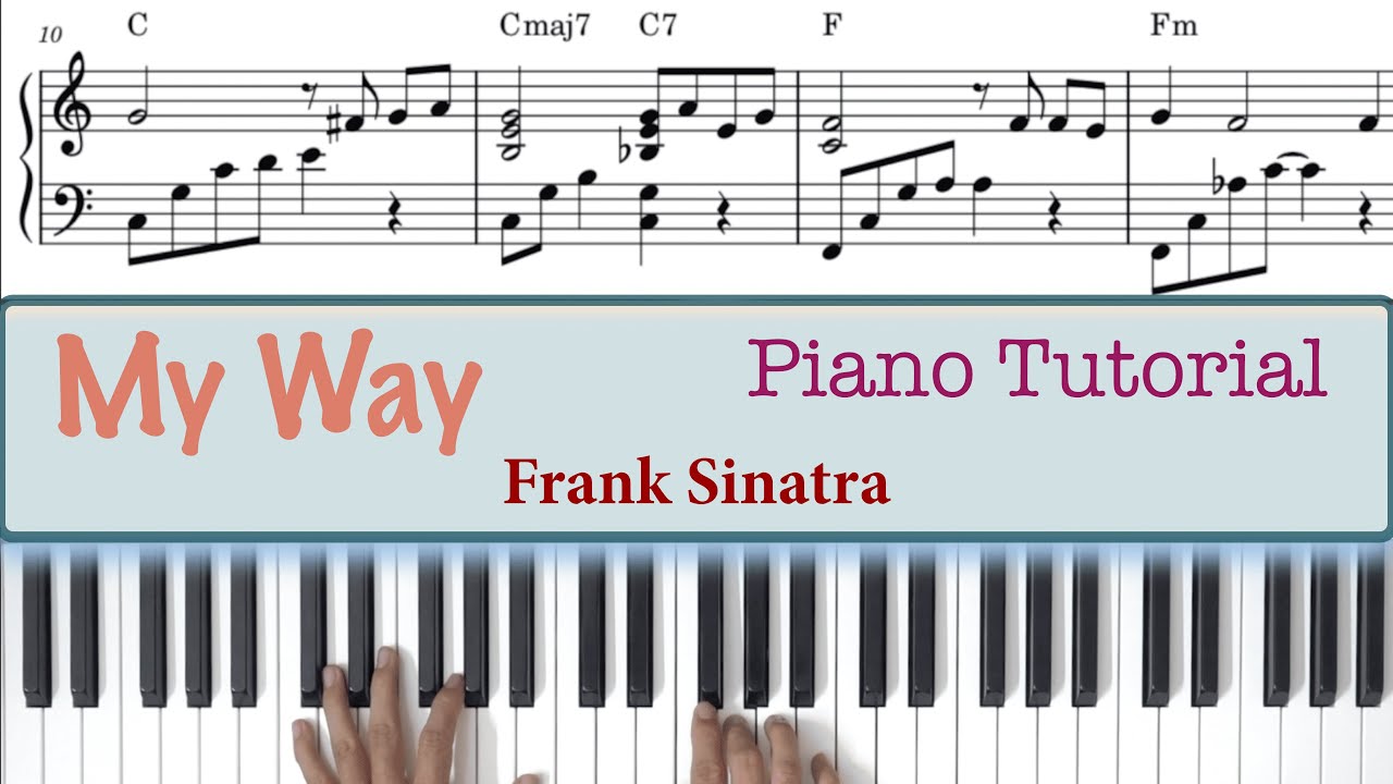 My Way || Frank Sinatra || Piano Tutorial