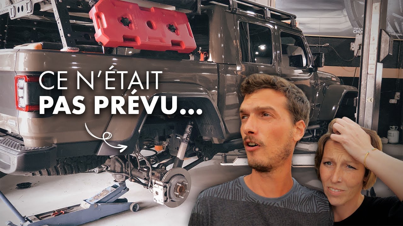 Notre 4x4 aménagé : réparations et imprévus à Dubaï