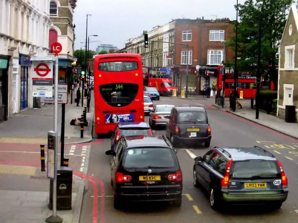 On a Double Decker Bus, London