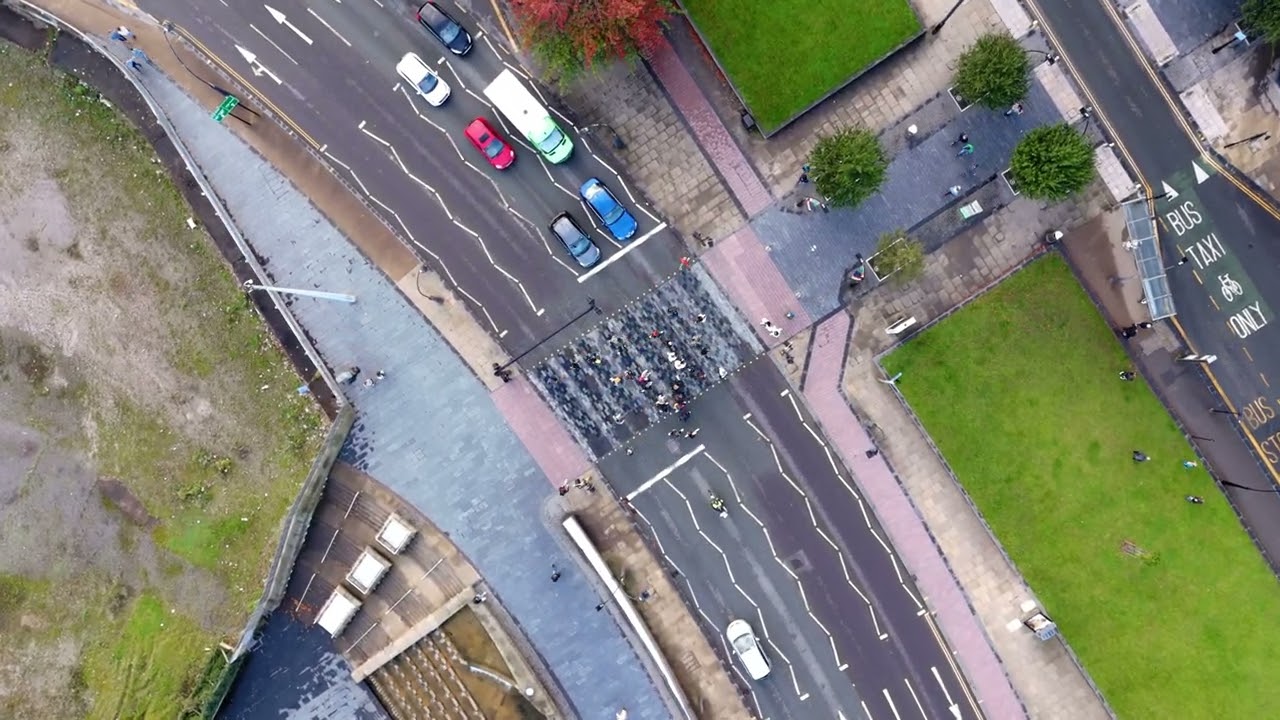Sheffield Drone Flight Compilation October 2023