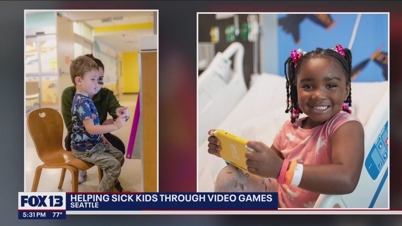 Local charity gets video games into the hands of children in hospitals | FOX 13 Seattle