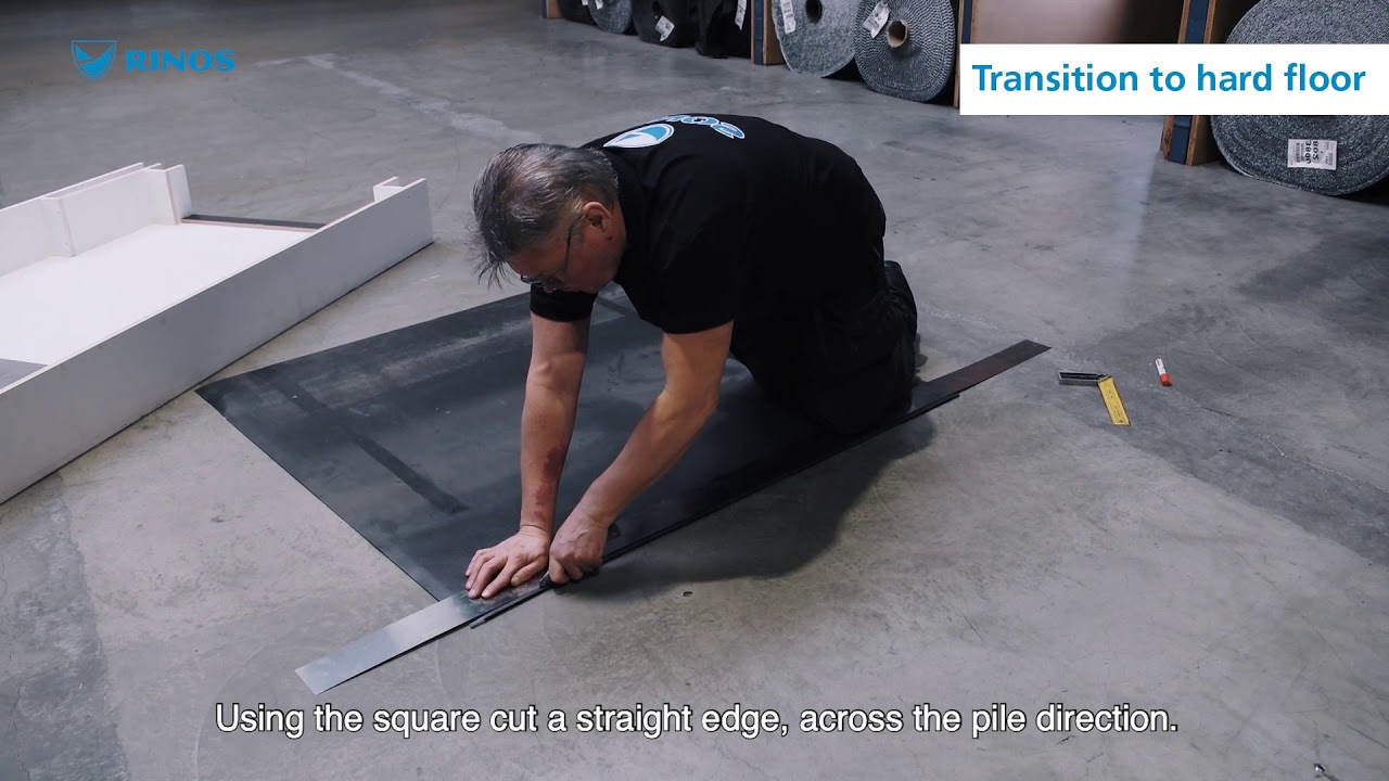 How to install and fit entrance matting - Rinos