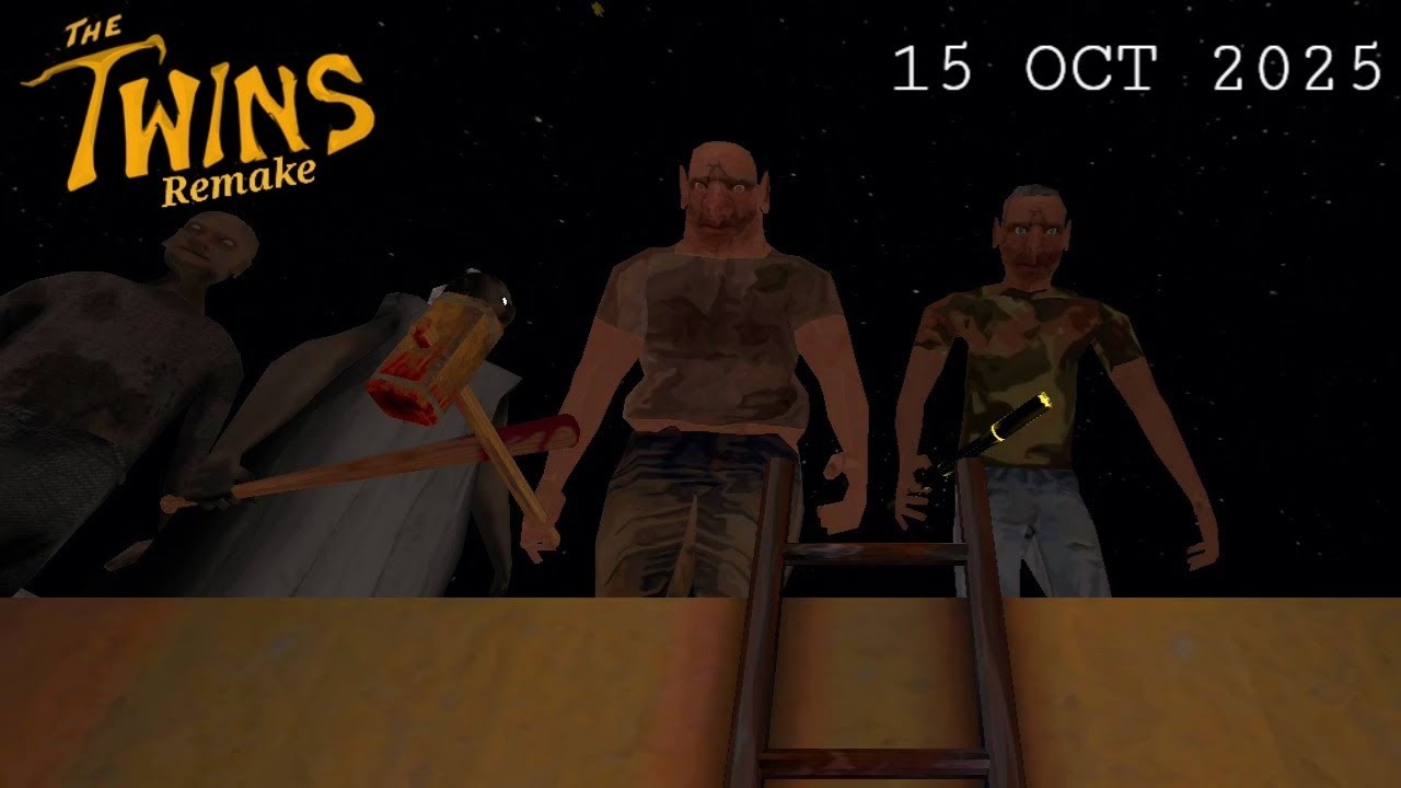 The Twins Remake gameplay escape door The roof Again Officials